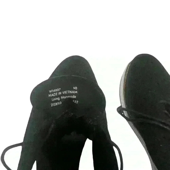 Cole Haan Grand  Stitchlite Flyknit Wingtip Oxford Shoe Black Womens 9 B - Picture 6 of 9